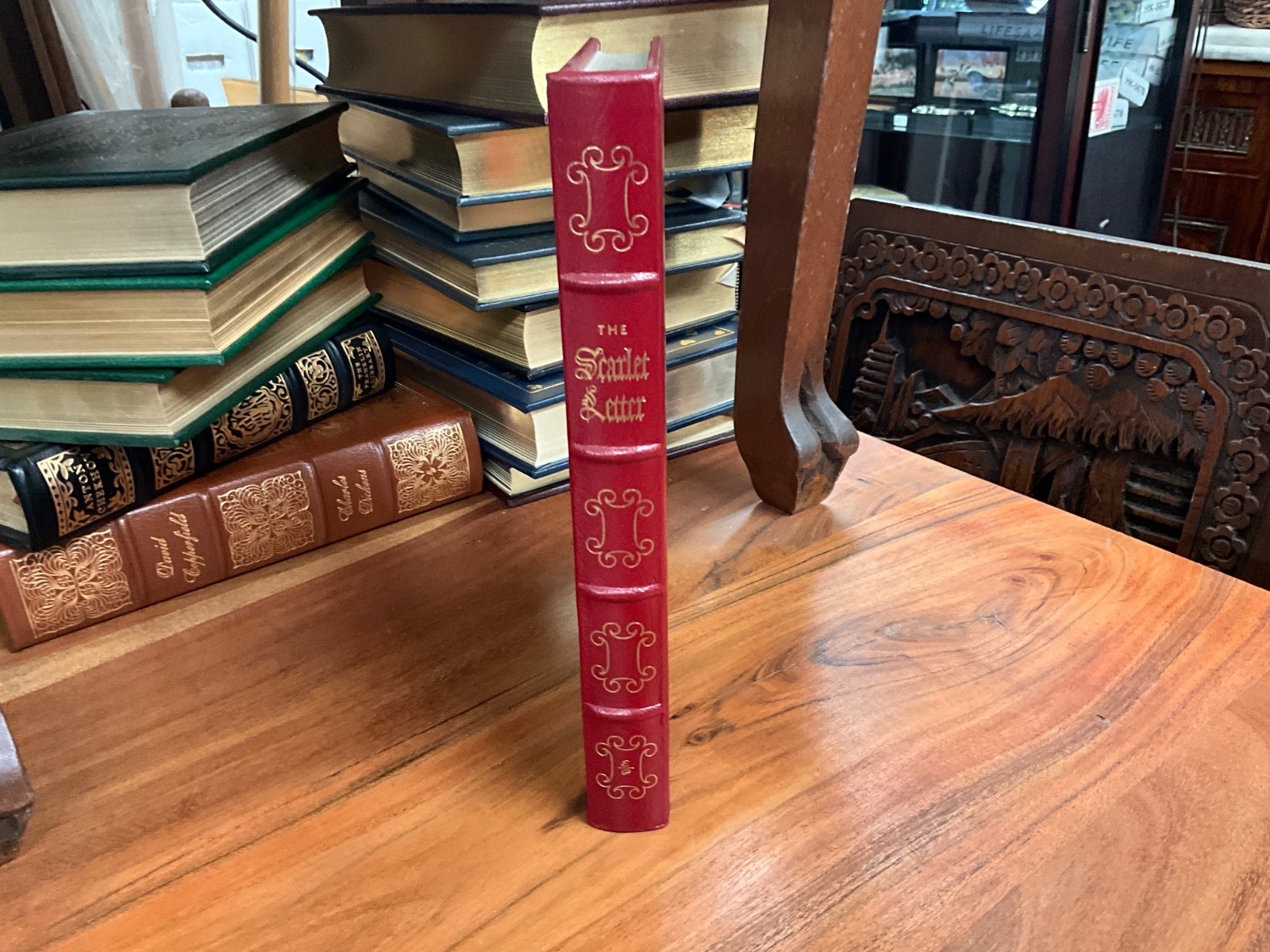 The Scarlet Letter Nathaniel Hawthorne Easton Press Leather Bound Collector Ed