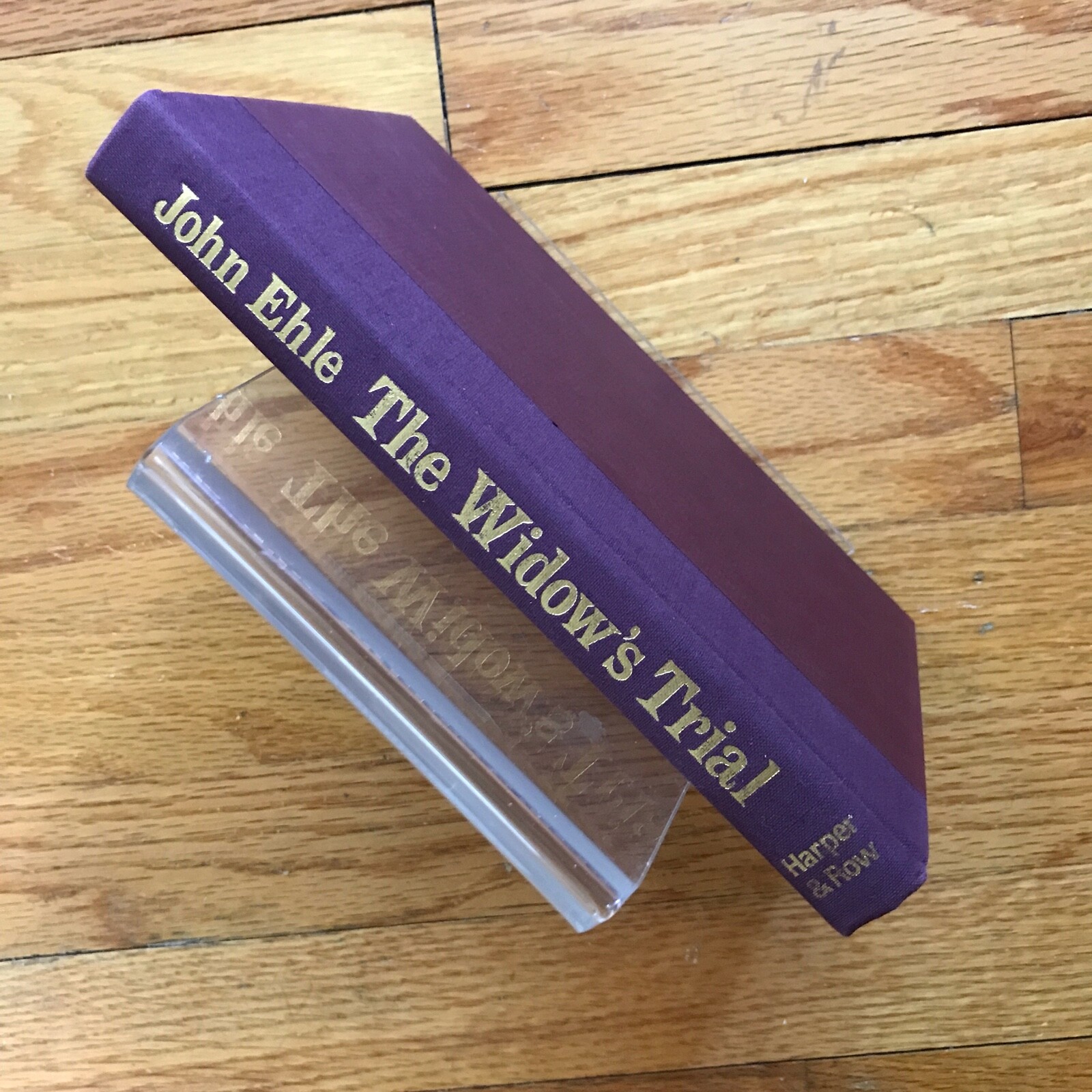 NC Gem—JOHN EHLE—Widow’s Trial—HC—“Our foremost historical novelist”—HARPER LEE