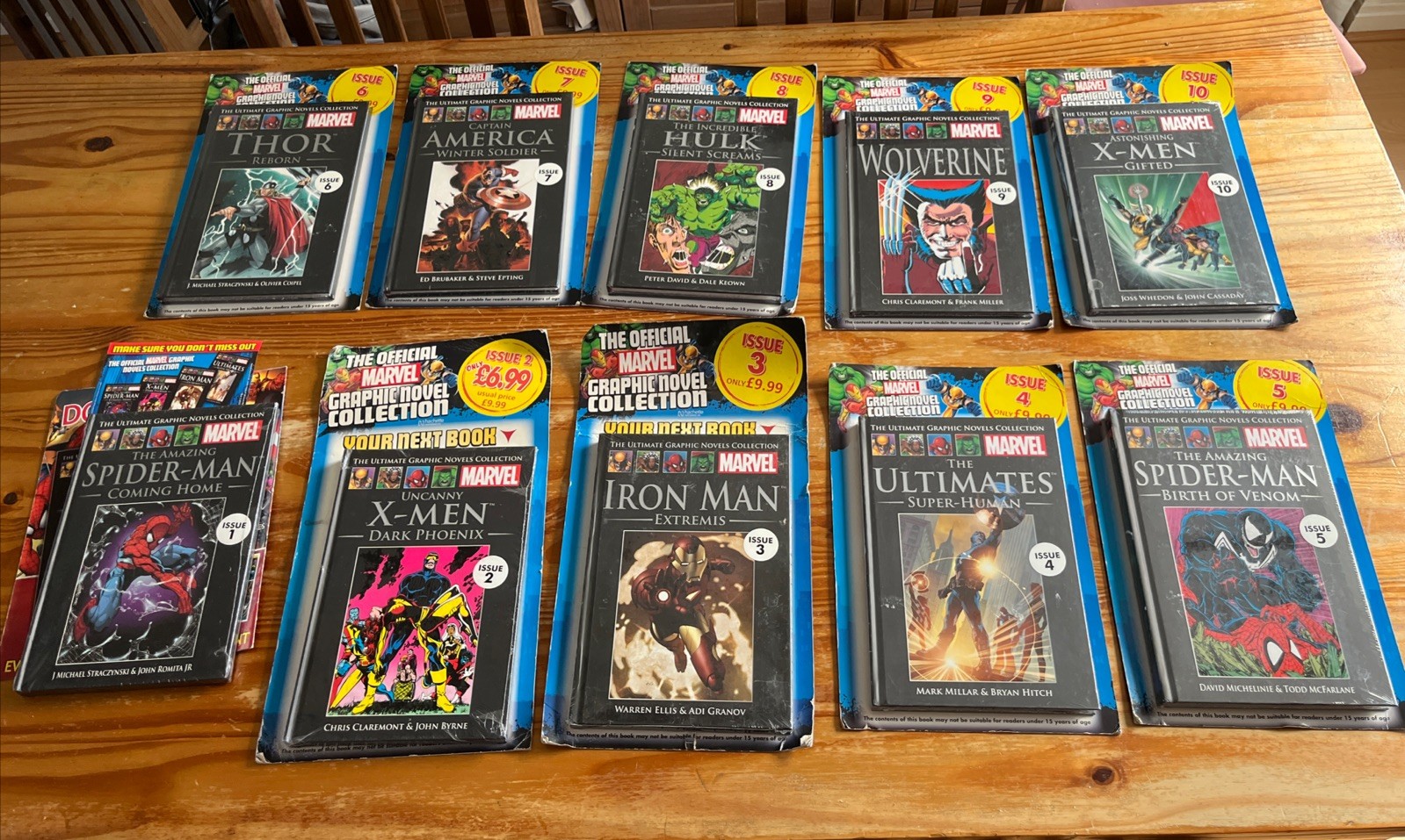 Marvel The Ultimate Graphic Novels Collection Hardback 10 Volumes (052615ML)