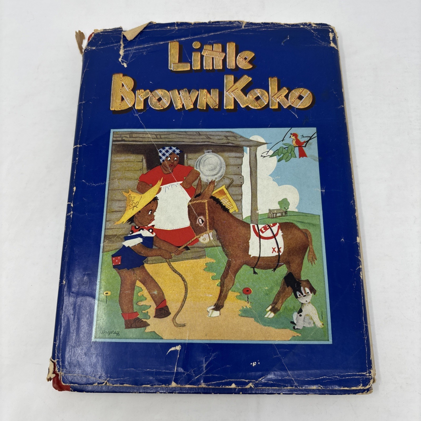 *1940* Little Brown Koko by Blanche Seale Hunt VINTAGE Hardcover Acceptable Cond