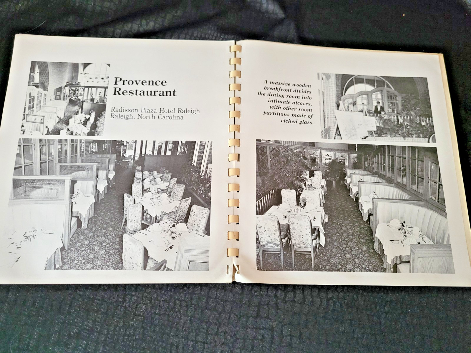 1984 CAROLINA CAJUN COOKBOOK-PROVENCE RESTAURANT RECIPES-101 PAGES