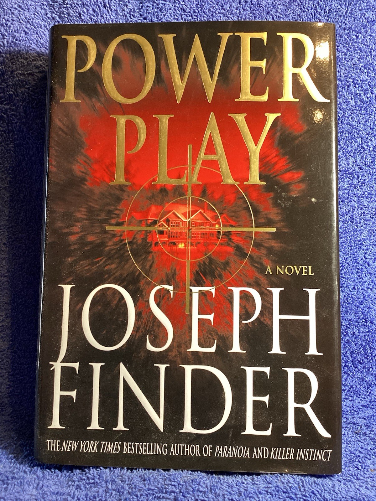 Novel Joseph Finder “Power Play”. 2007 St. Martins Press 371 Pages.