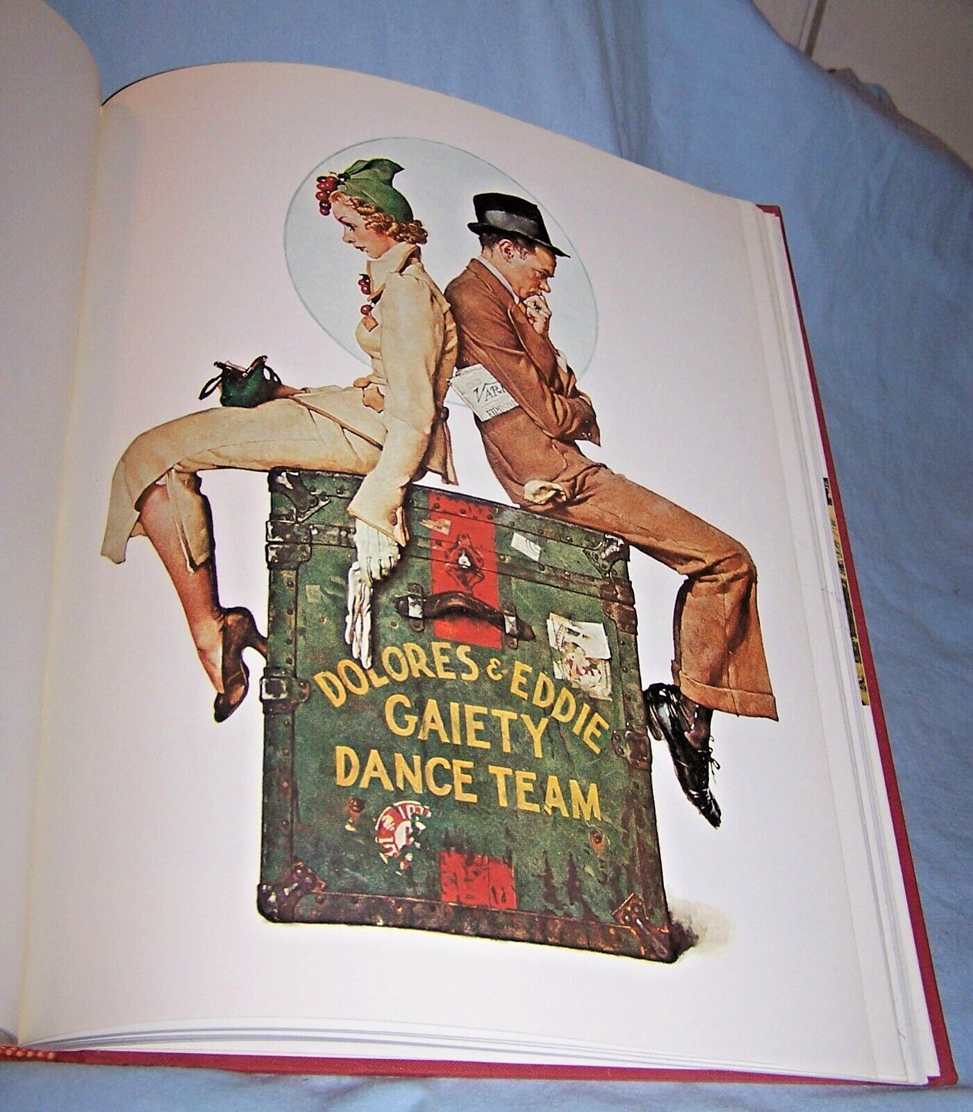 102 Favorite Paintings by Norman Rockwell w/dj HB-1978-160 pages