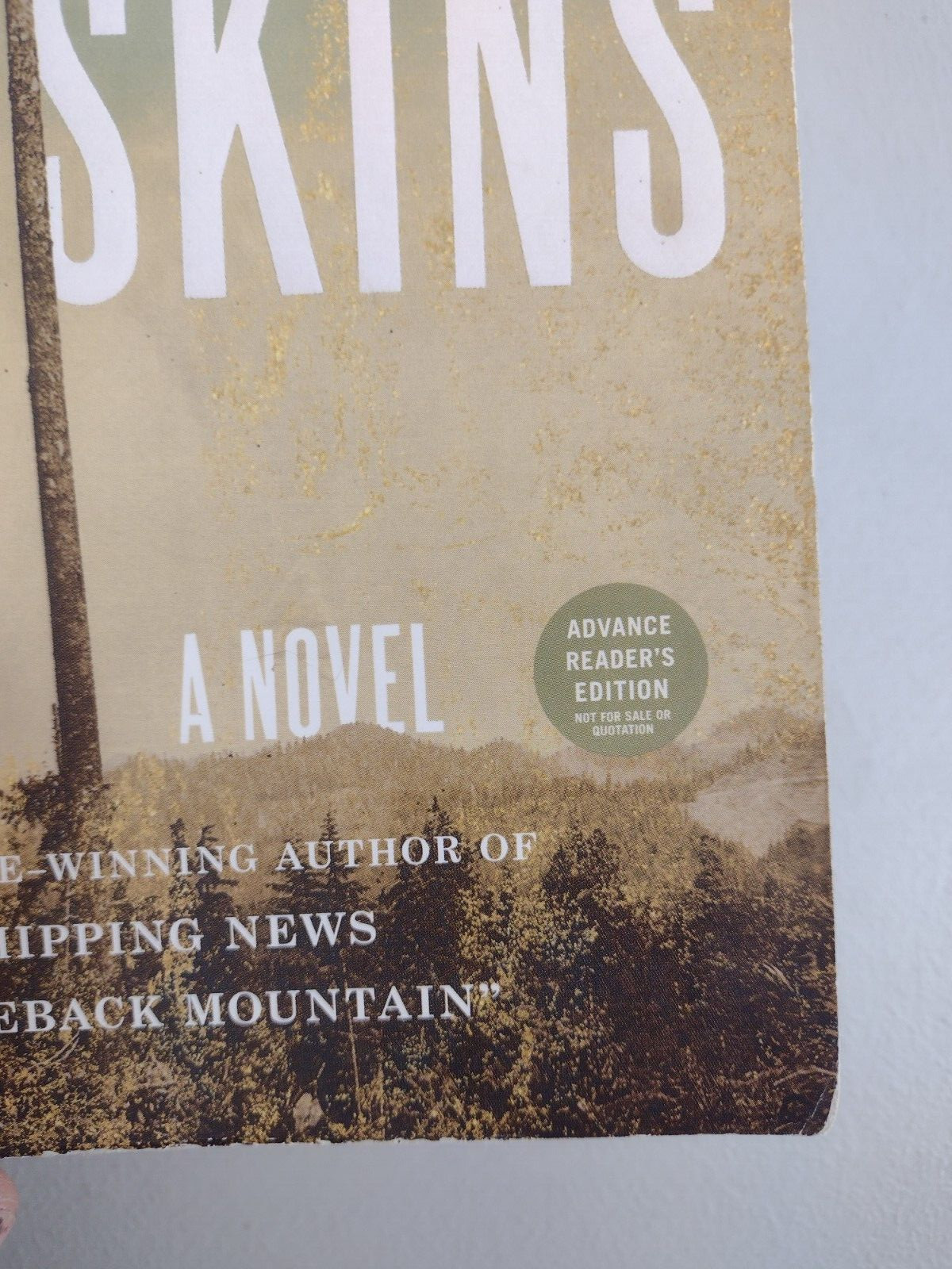 Barkskins: A Novel ARC Advance Reader’s Edition Proofreader Annie Proulx PB