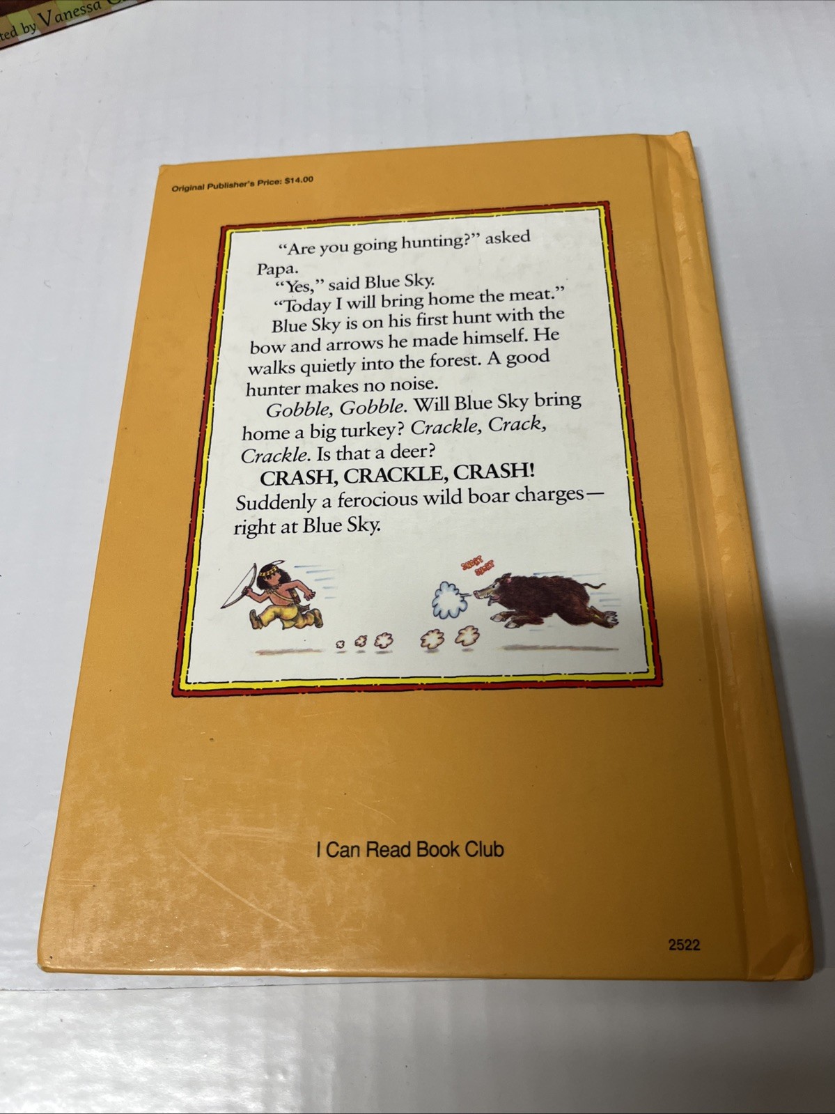 Good Hunting, Blue Sky by Peggy Parish 1996 Vintage Childrens HC Weekly Reader E