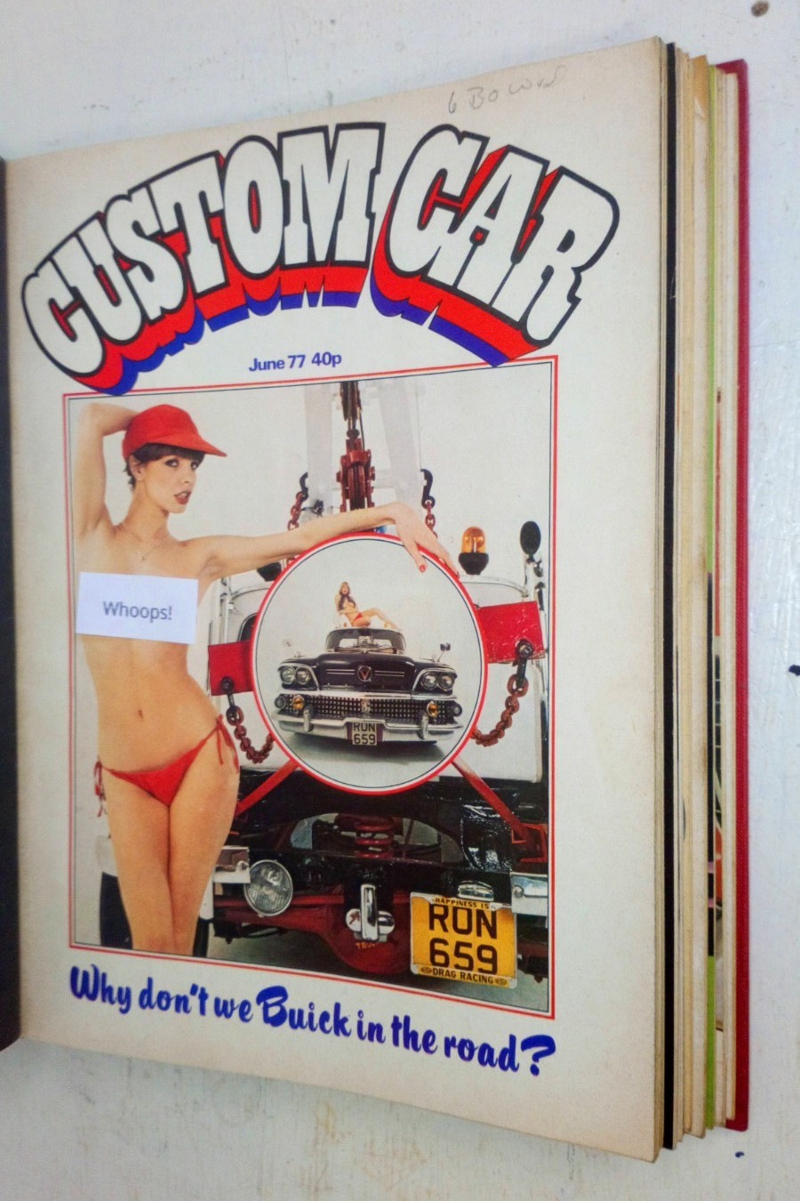 Custom Car Magazines in Binder March 1977 – February 1978