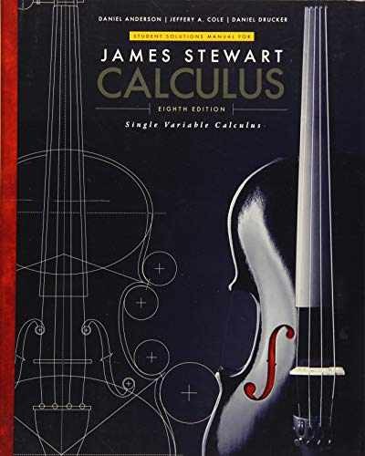 Student Solutions Manual, Chapters – Paperback, by Stewart James – Acceptable n