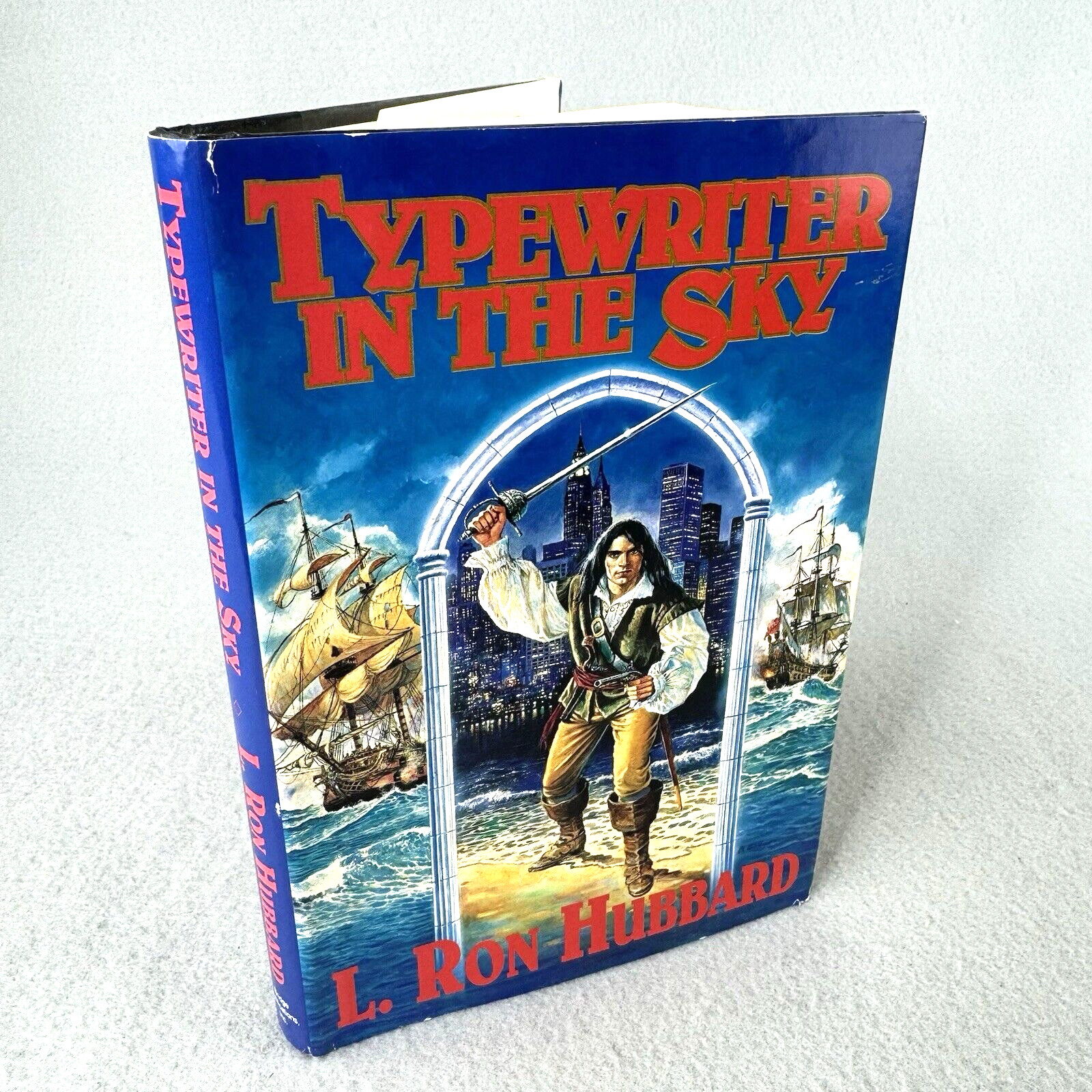 Typewriter in the Sky by L. Ron Hubbard – 1995 Hardcover with Dust jacket VG+