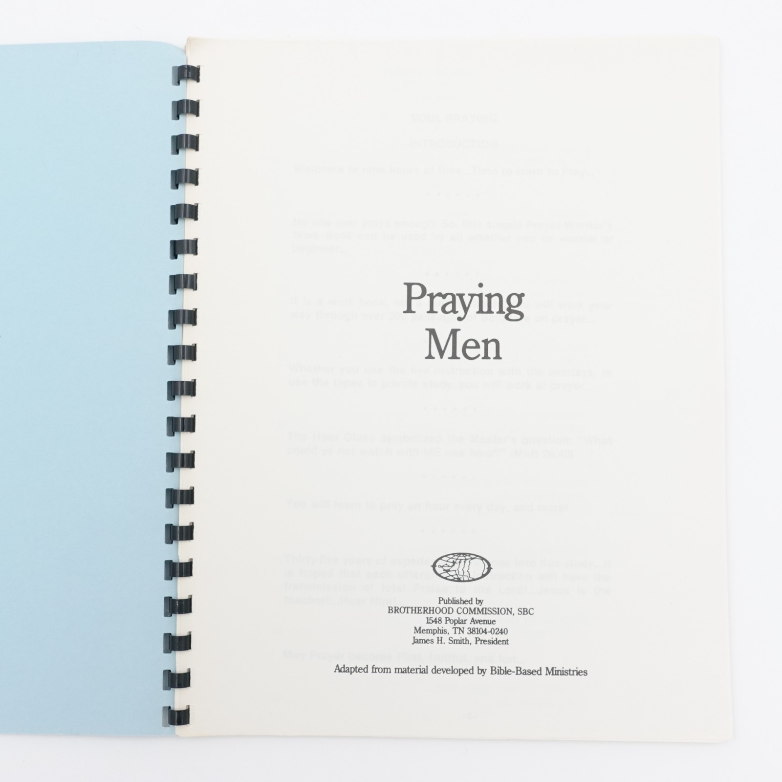 A Walk with the Master… Through Prayer Don Miller PB GBC Binding 52 pages VGUC