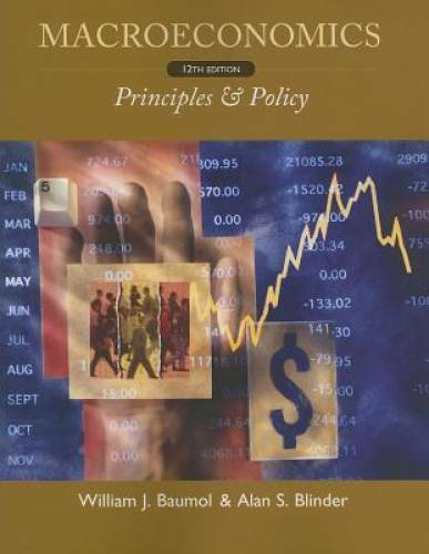 Macroeconomics: Principles and Policy – Paperback By Baumol, William J. – GOOD