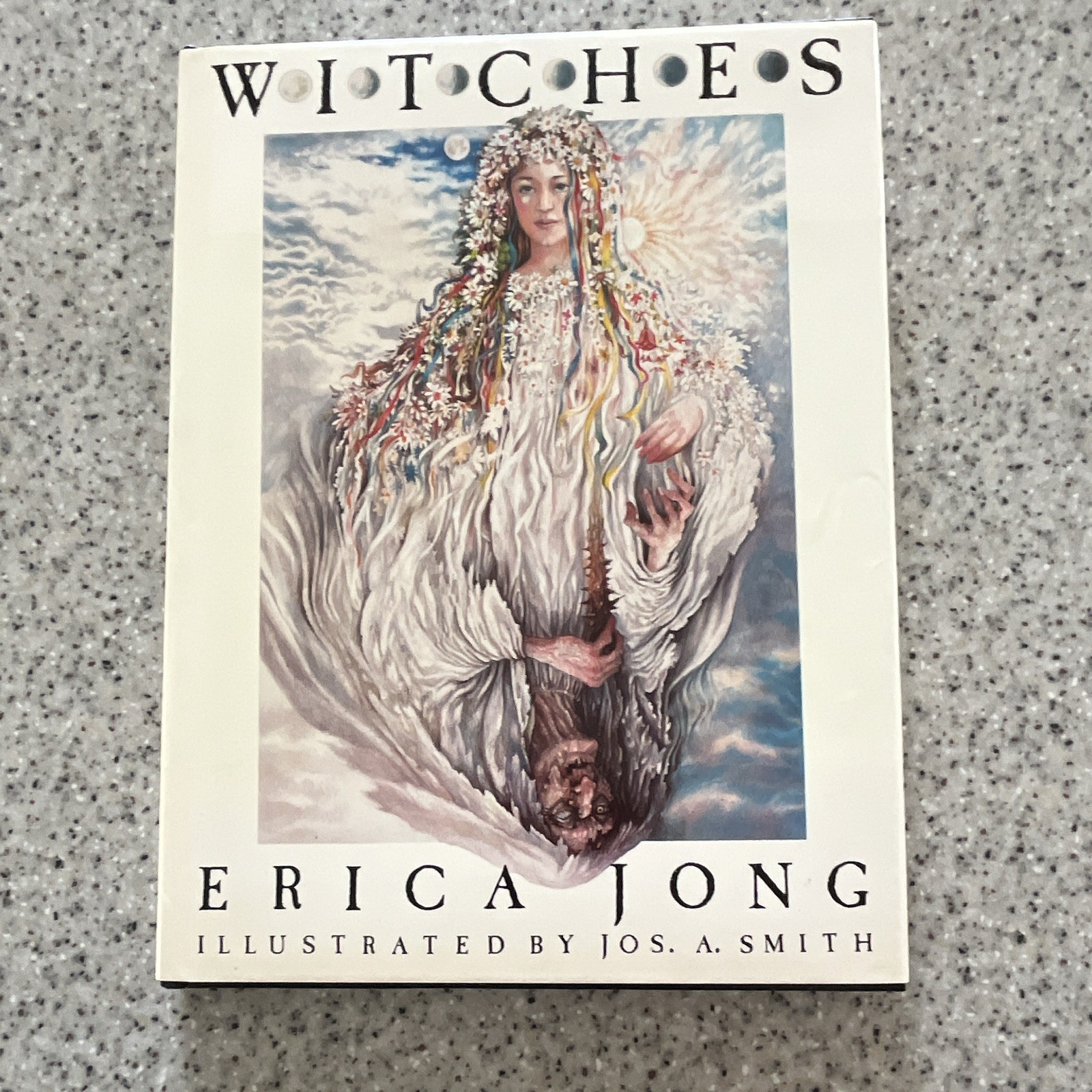 WITCHES BY: ERICA JONG 1981 FIRST EDITION HARDCOVER HC DJ BOOK WITH DUST JACKET