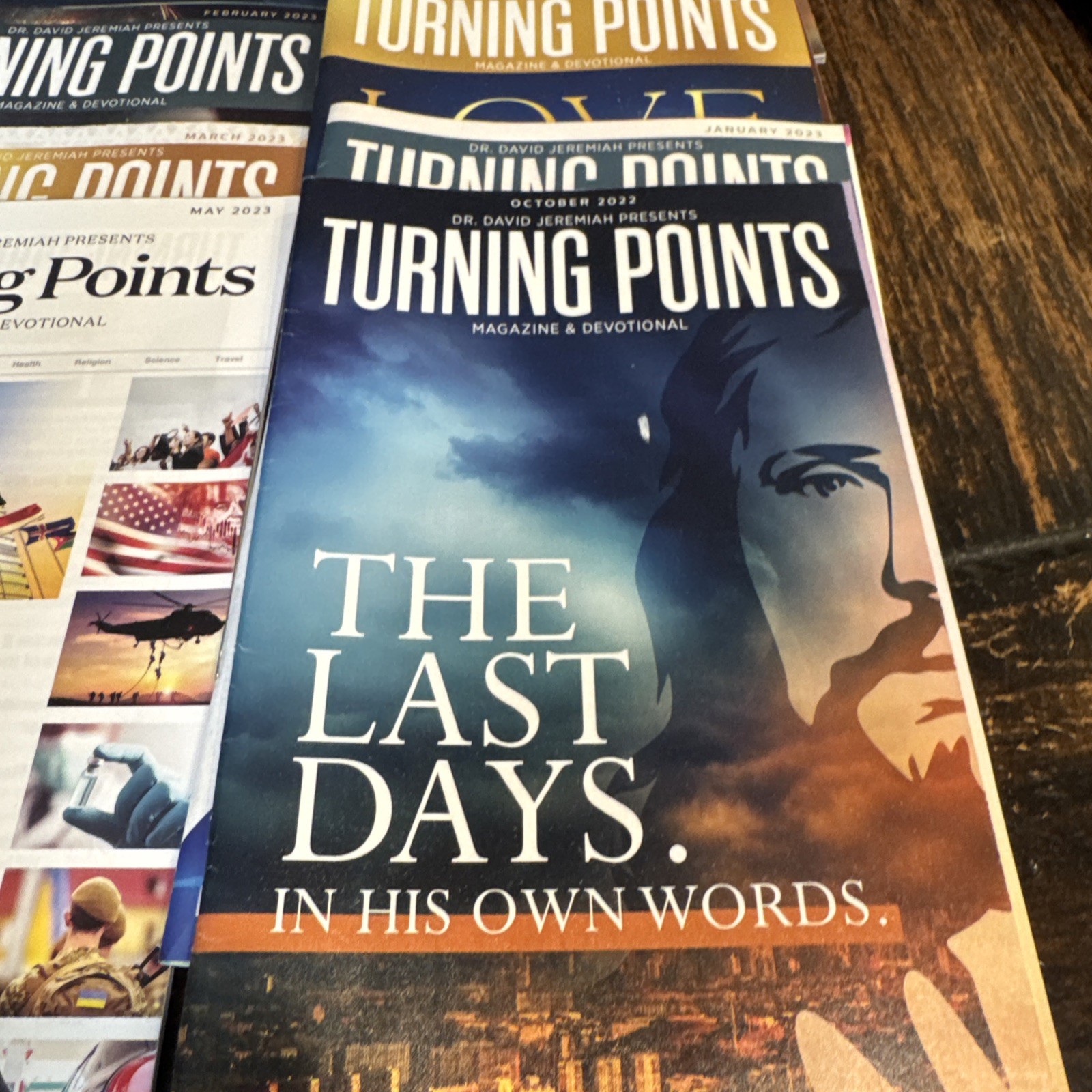 Turning Points Magazines (7 magazines July-December + Feb) 2025 David Jeremiah