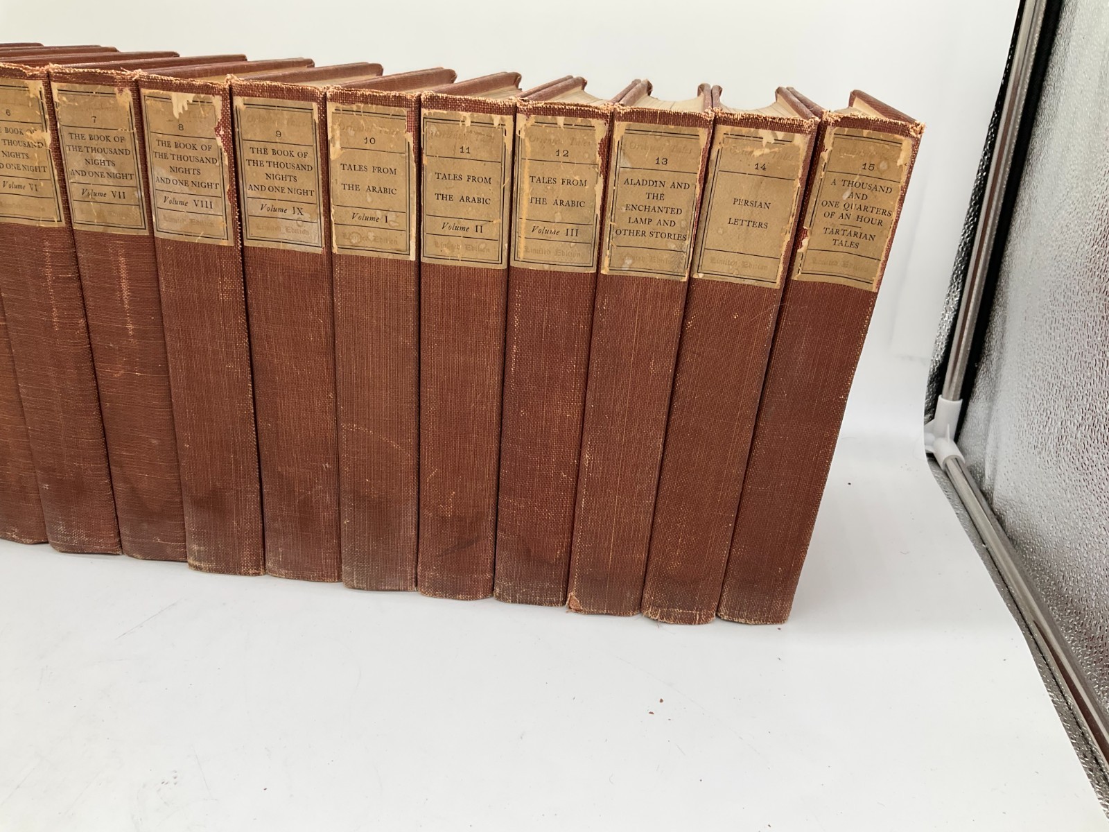 Burton’s Arabian Nights 15 Volumes Complete Cabool 210/500 limited edition 1901