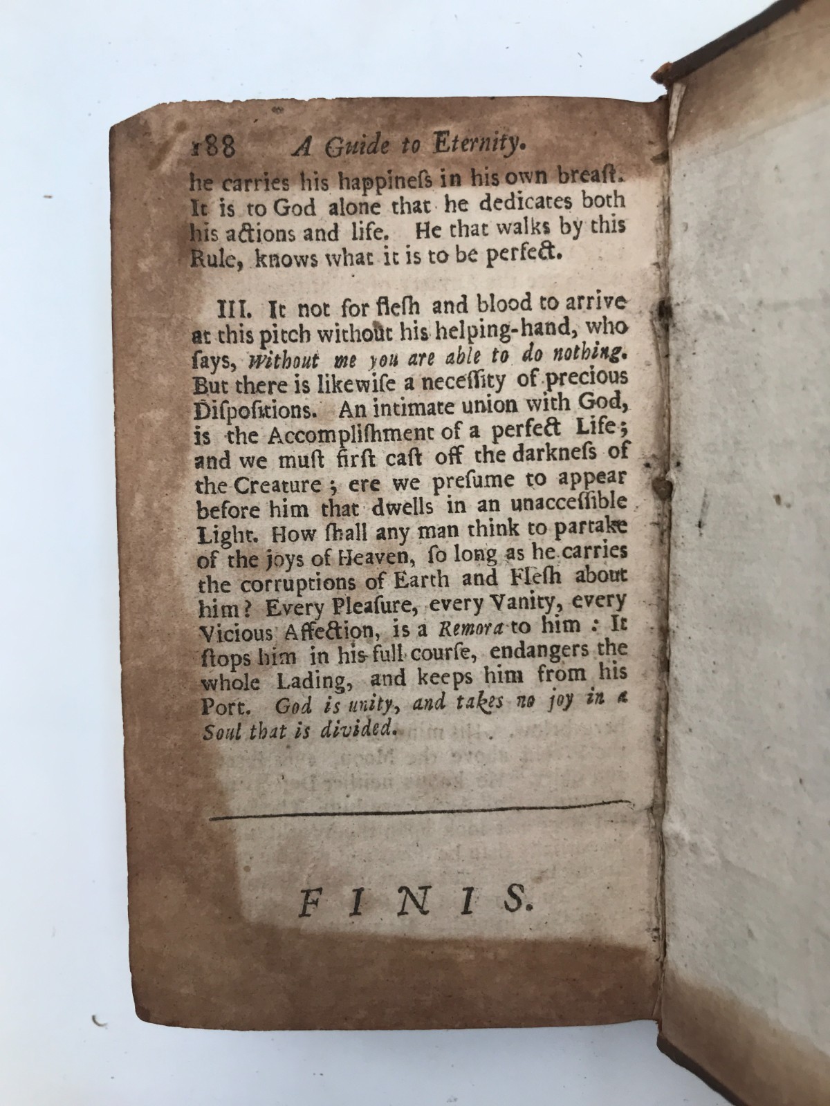 1680 Bona A GUIDE TO ETERNITY L’Estrange Writings Holy Fathers Humility Prayer