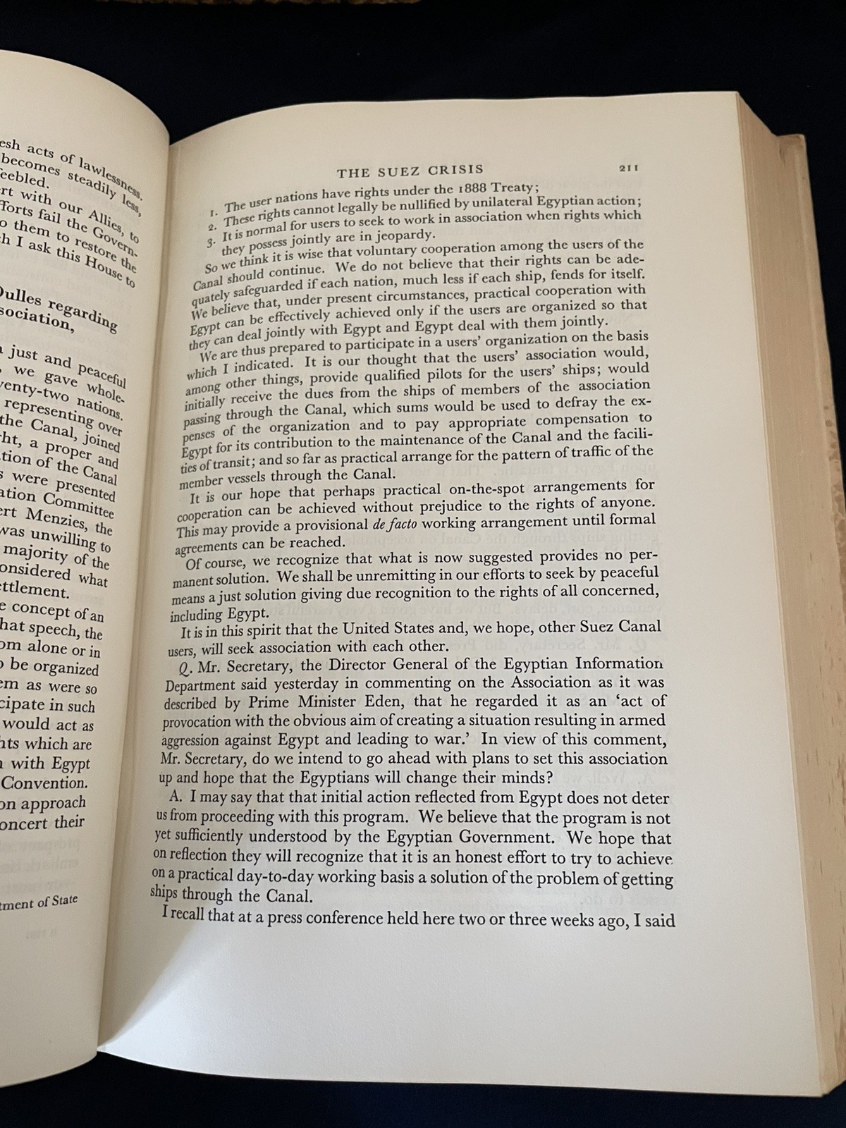 Documents on International Affairs 1956, hardback, Oxford University Press.