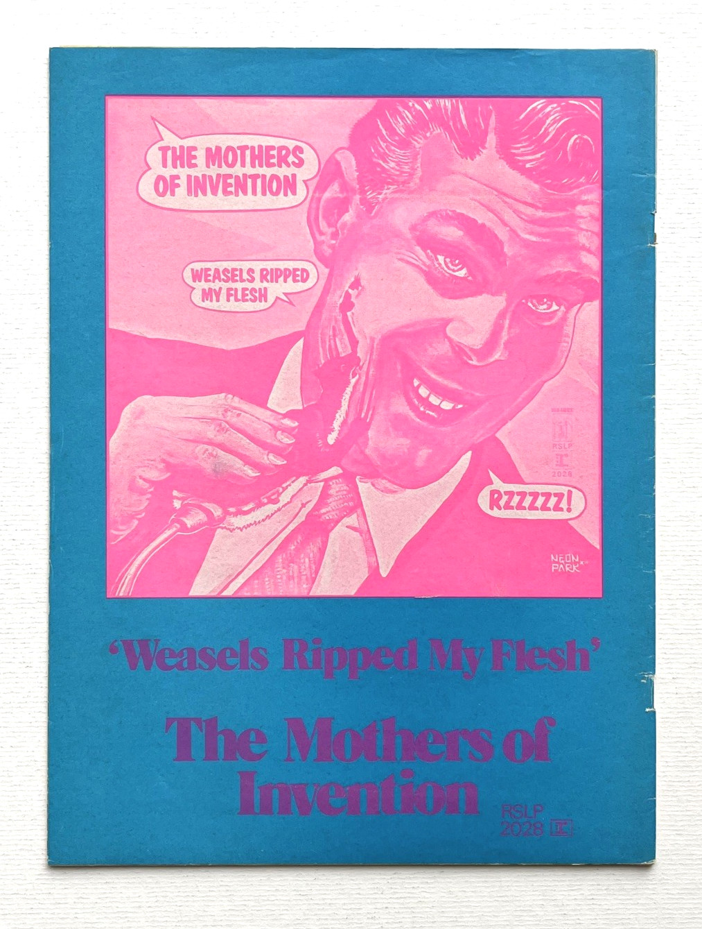 OZ MAGAZINE No.30 with Jimi Hendrix poster. LIGHT BLUE VARIANT