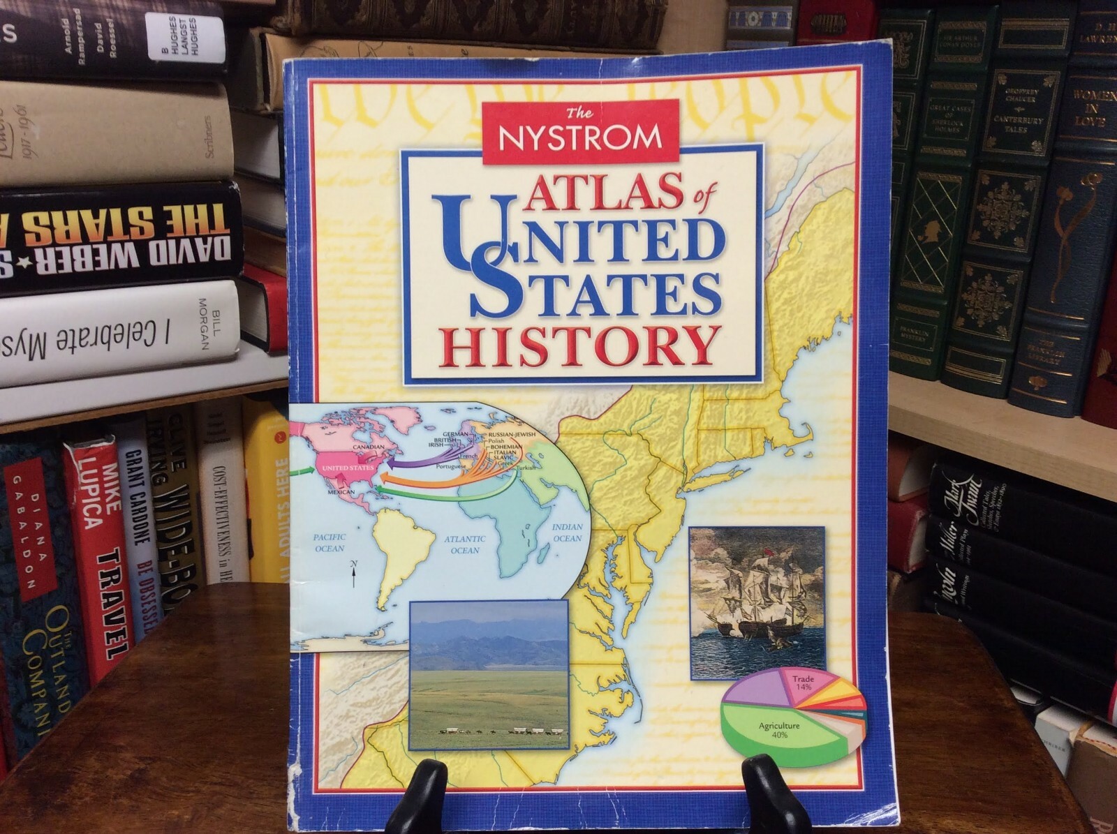 The Nystrom ATLAS OF UNITED STATES HISTORY (2009, Paperback)