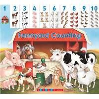 Farmyeard Counting – – Board book – Good