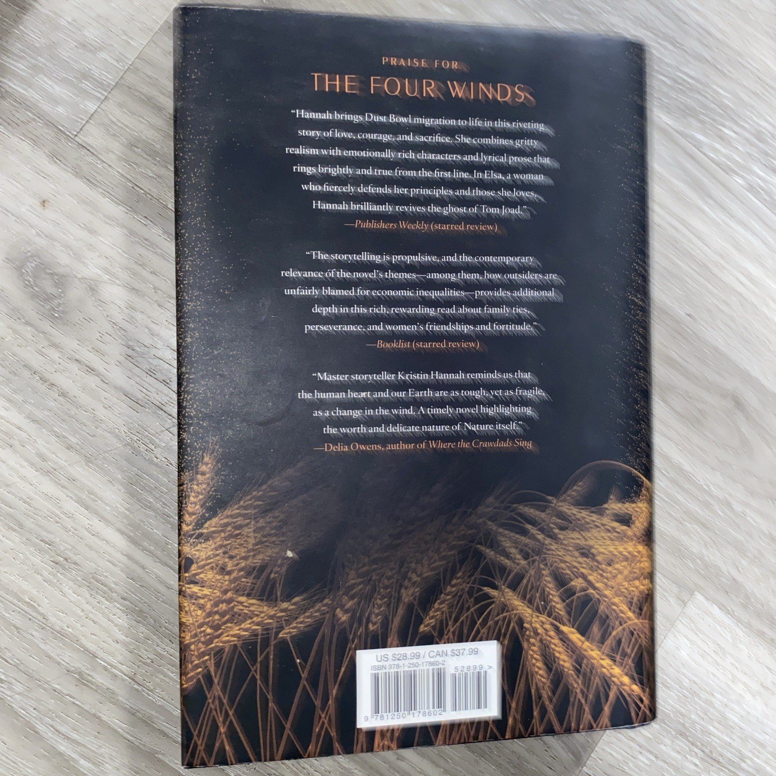 The Four Winds by Kristin Hannah (2021, Hardcover)
