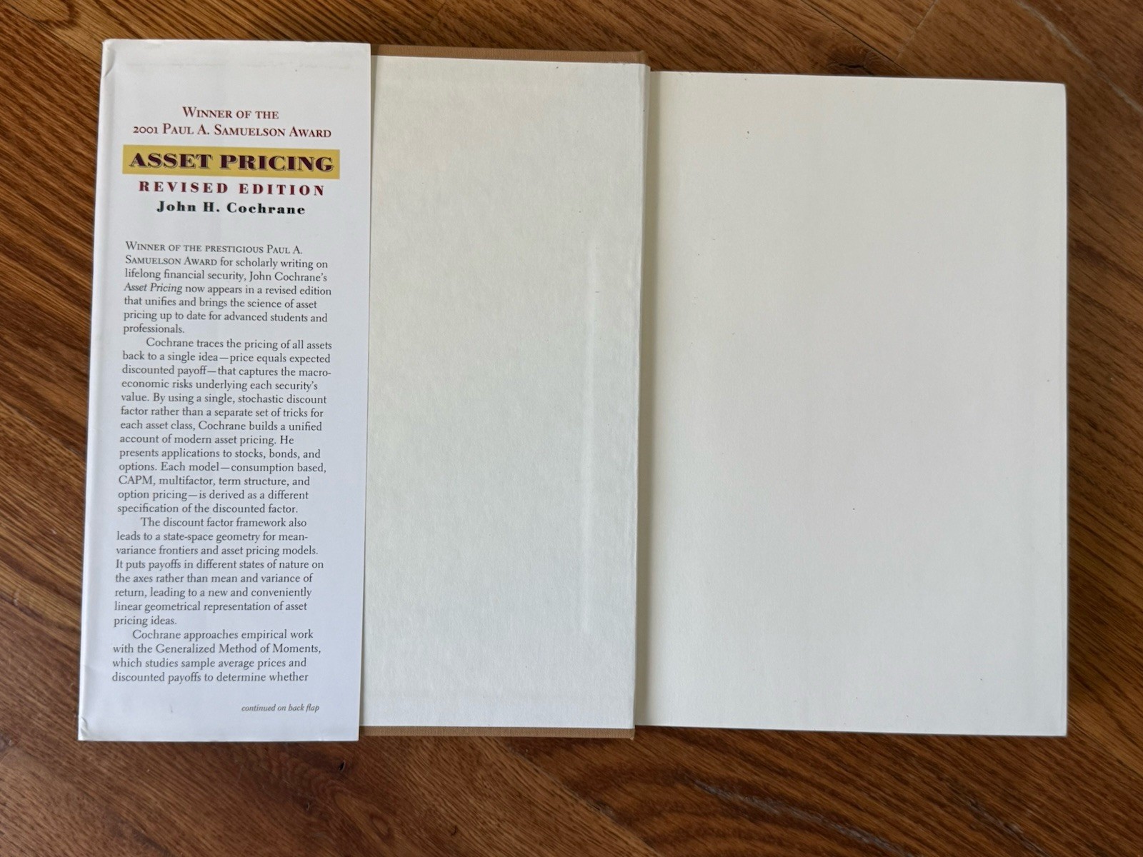 Asset Pricing: Revised Edition by John H. Cochrane…
