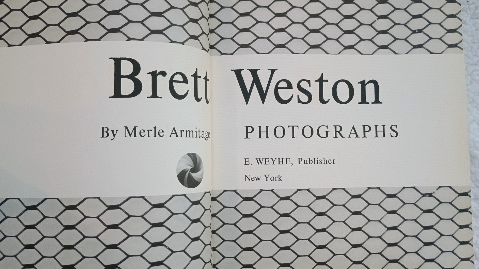 Brett Weston Photographs, Published 1956 Signed by Weston 1967 No dust Jacket
