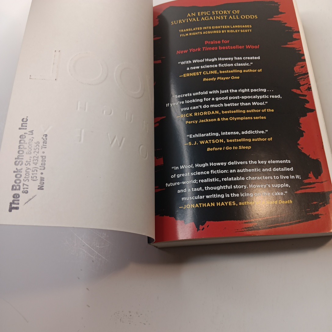 Wool by Hugh Howey TPB (2013) SIGNED