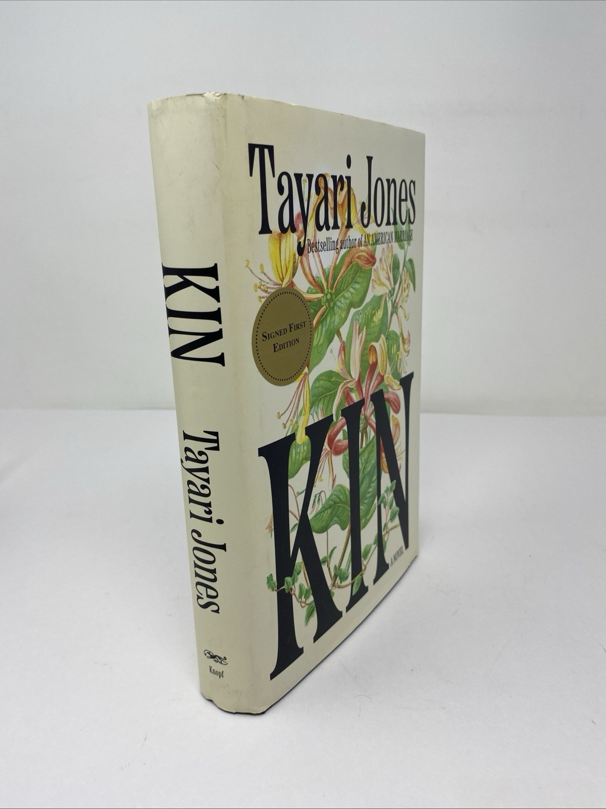 Kin Tayari Jones Signed 1st Edition Hardcover Oprah Book Club Clean Pages