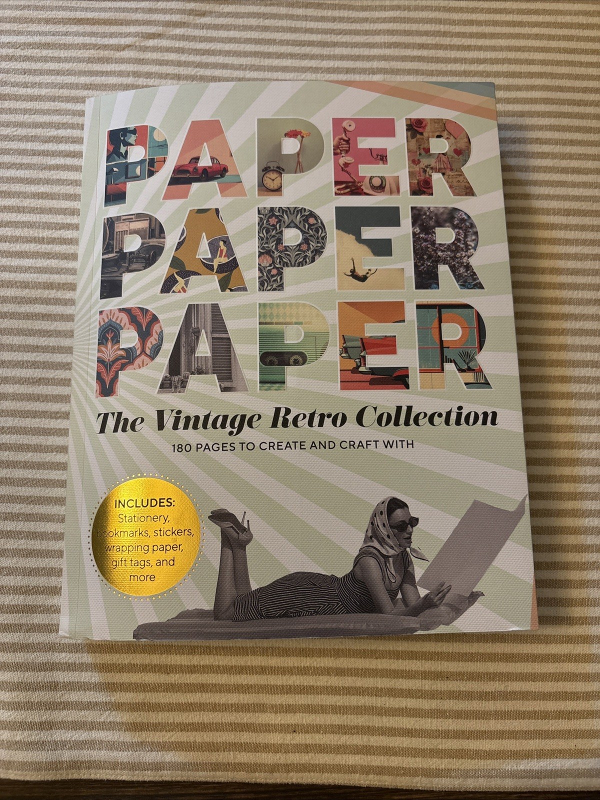 NEW PAPER PAPER PAPER The Vintage Retro COLLECTION BOOK 180+ Pages 2025