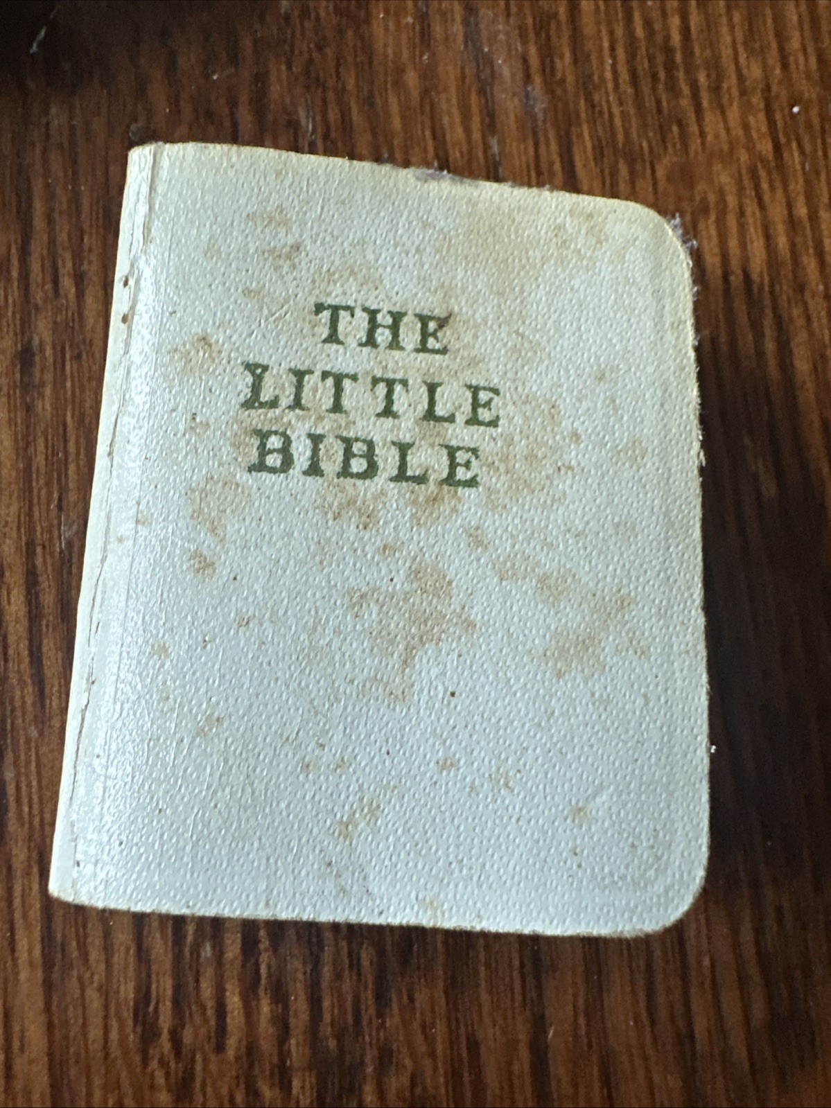Antique Mini Books Daily Food For Christians, The Little Bible, Christmas Storie