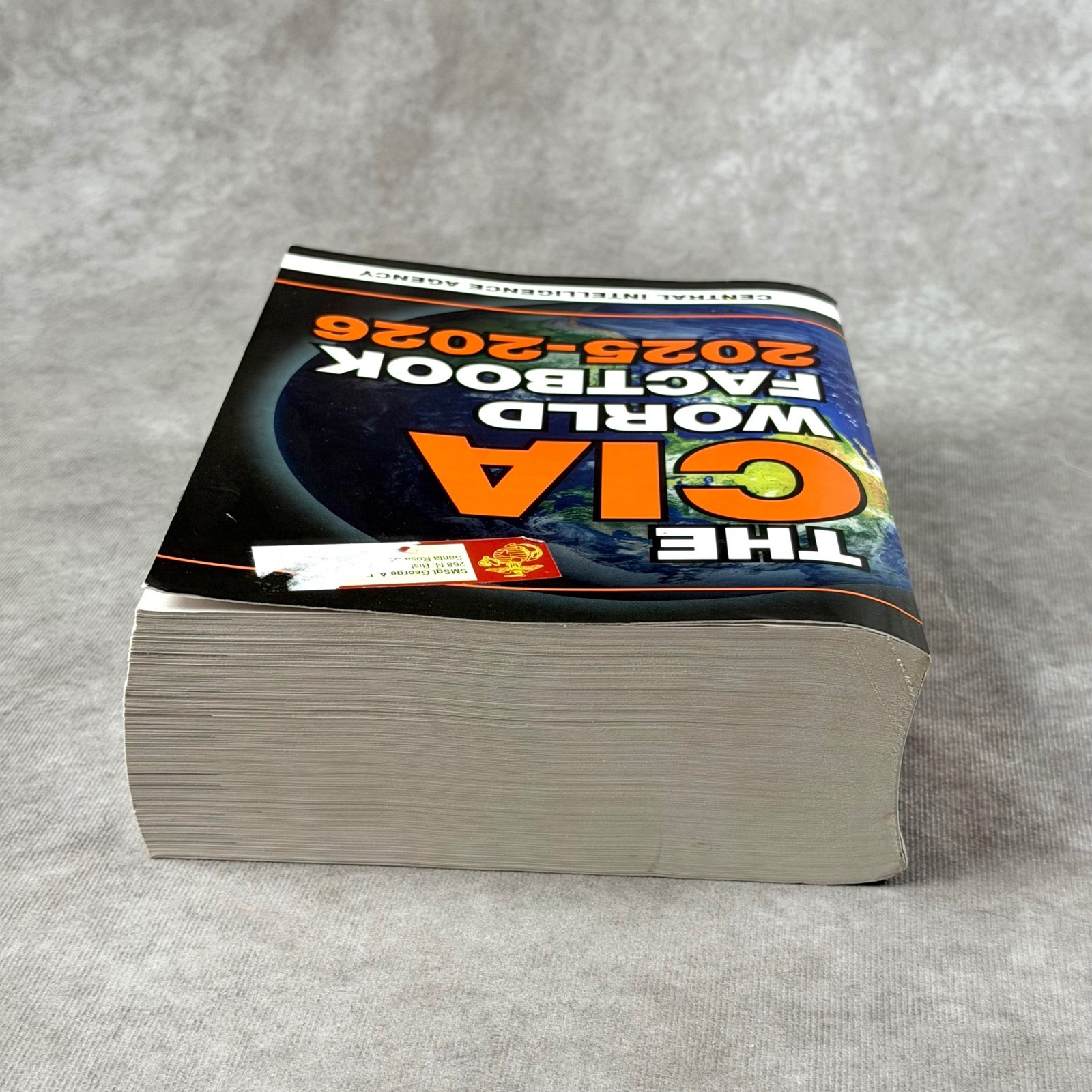 The CIA World Factbook 2025-2026 Central Intelligence Agency Skyhorse Publishing