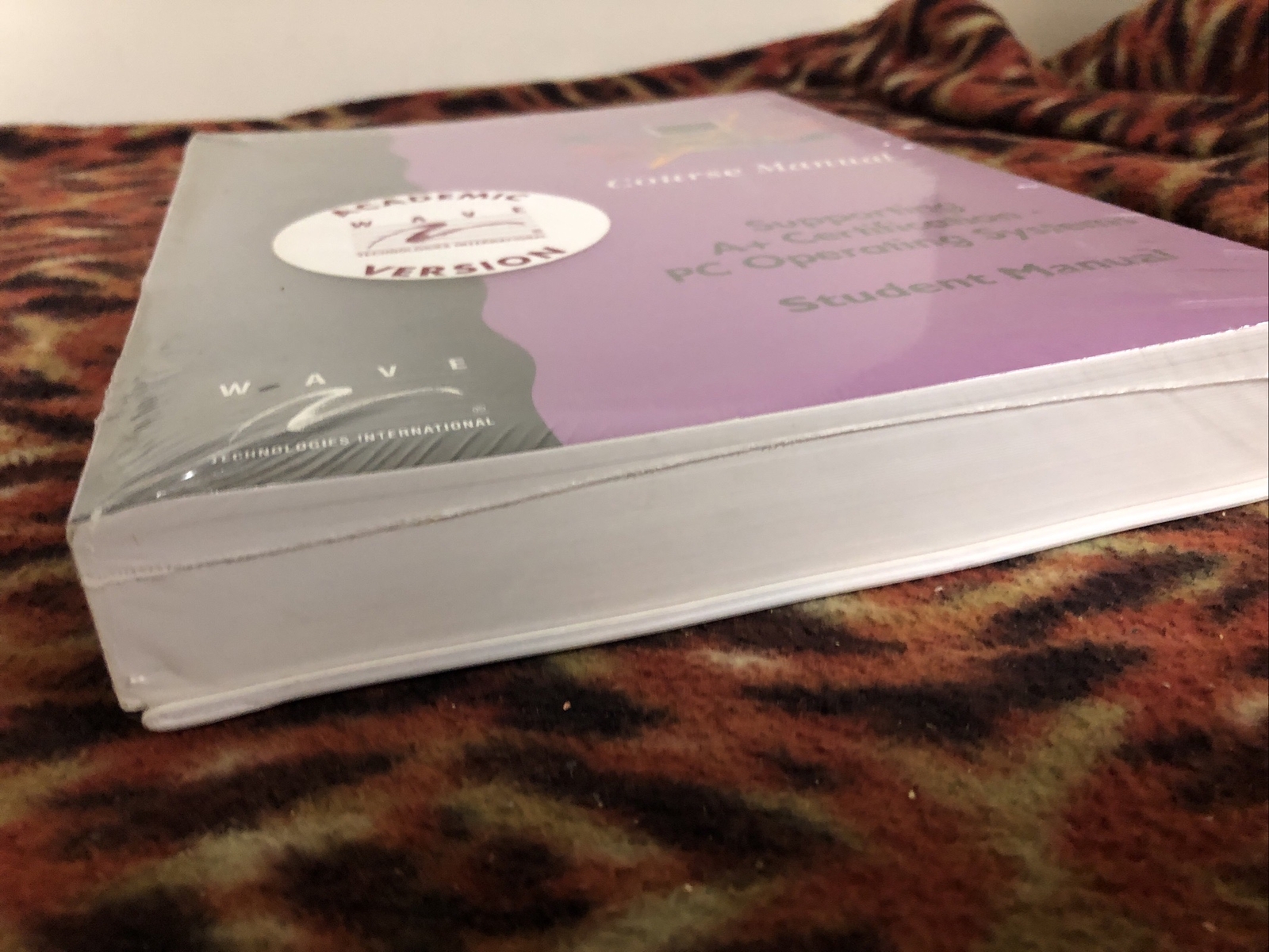 Course Manual Supporting A+ Certification PC Operating Systems Student Manual