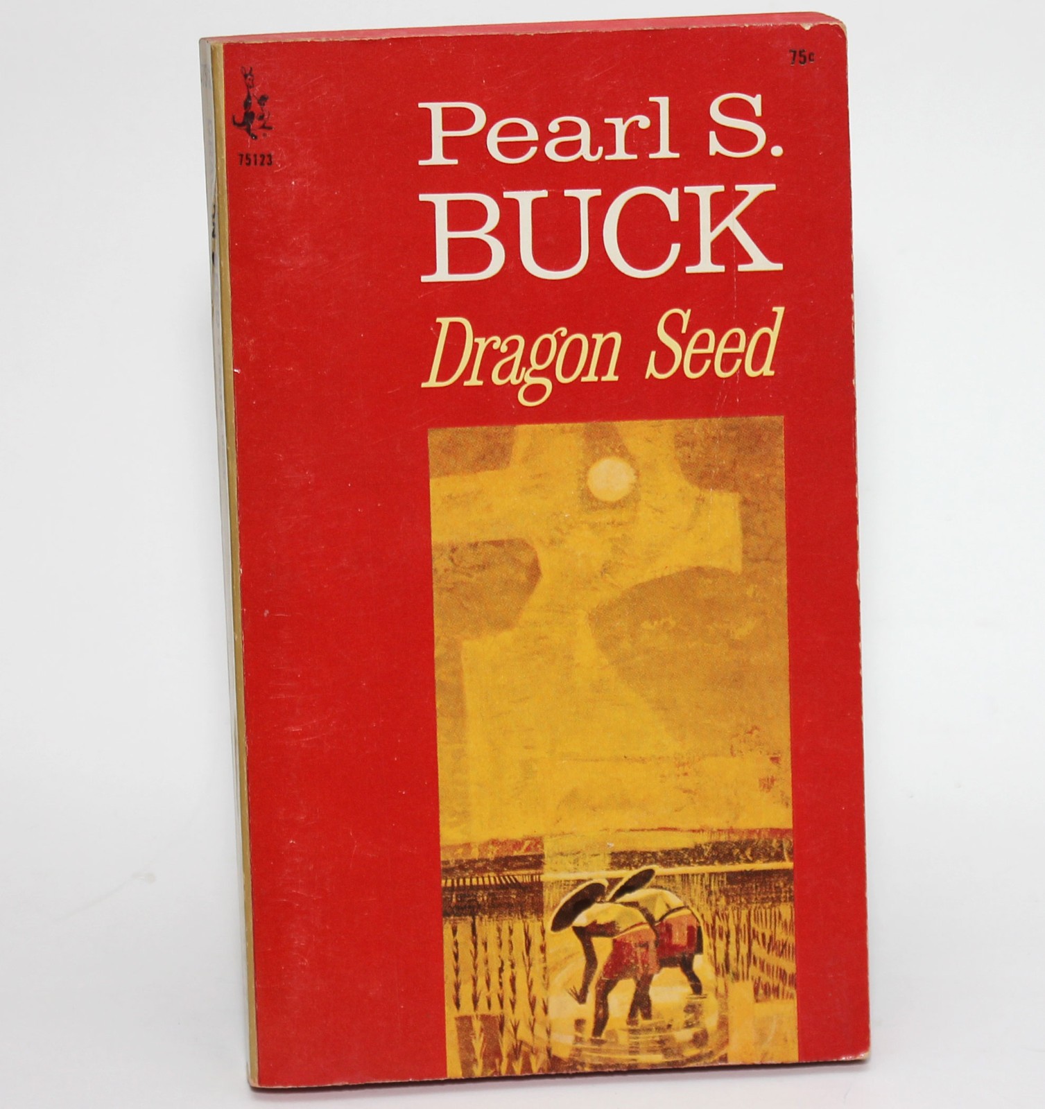 DRAGON SEED by Pearl S Buck, Pocket Books 1966, 5th Printing Vintage Paperback