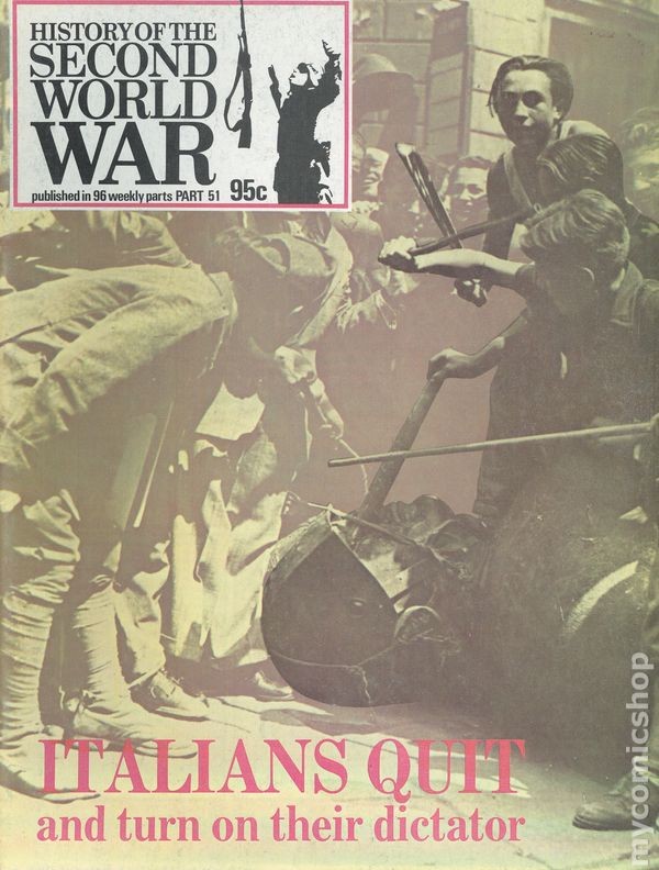 History of the Second World War US Edition #51 FN- 5.5 1972 Stock Image