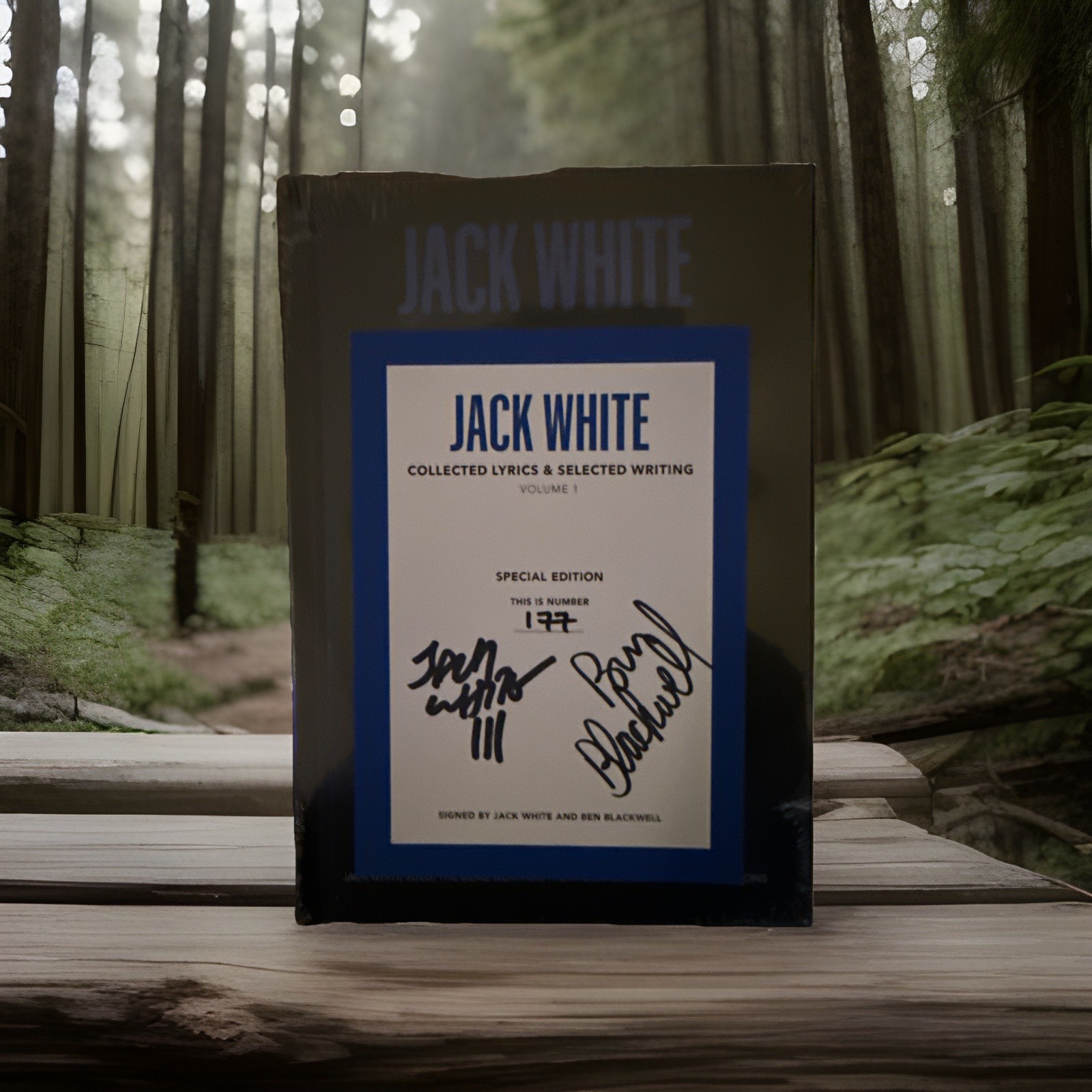 Jack White SIGNED BOOK Collected Lyrics & Selected Writing Volume 1 ❇️SHIP NOW❇️