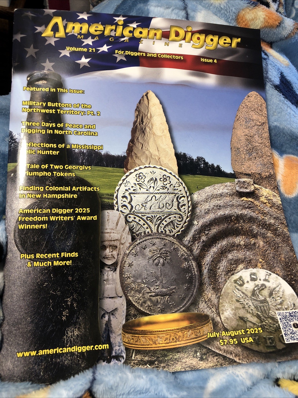 American Digger Magazine Vol 21 Issue4 July – Aug 2025 for Diggers & Collectors