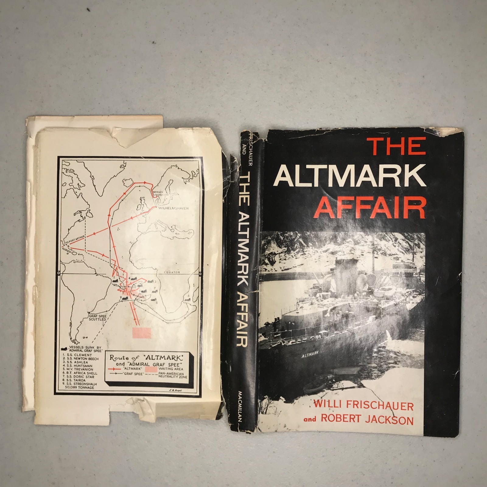 THE ALTMARK AFFAIR The Macmillan Company • 1955 • First American Edition
