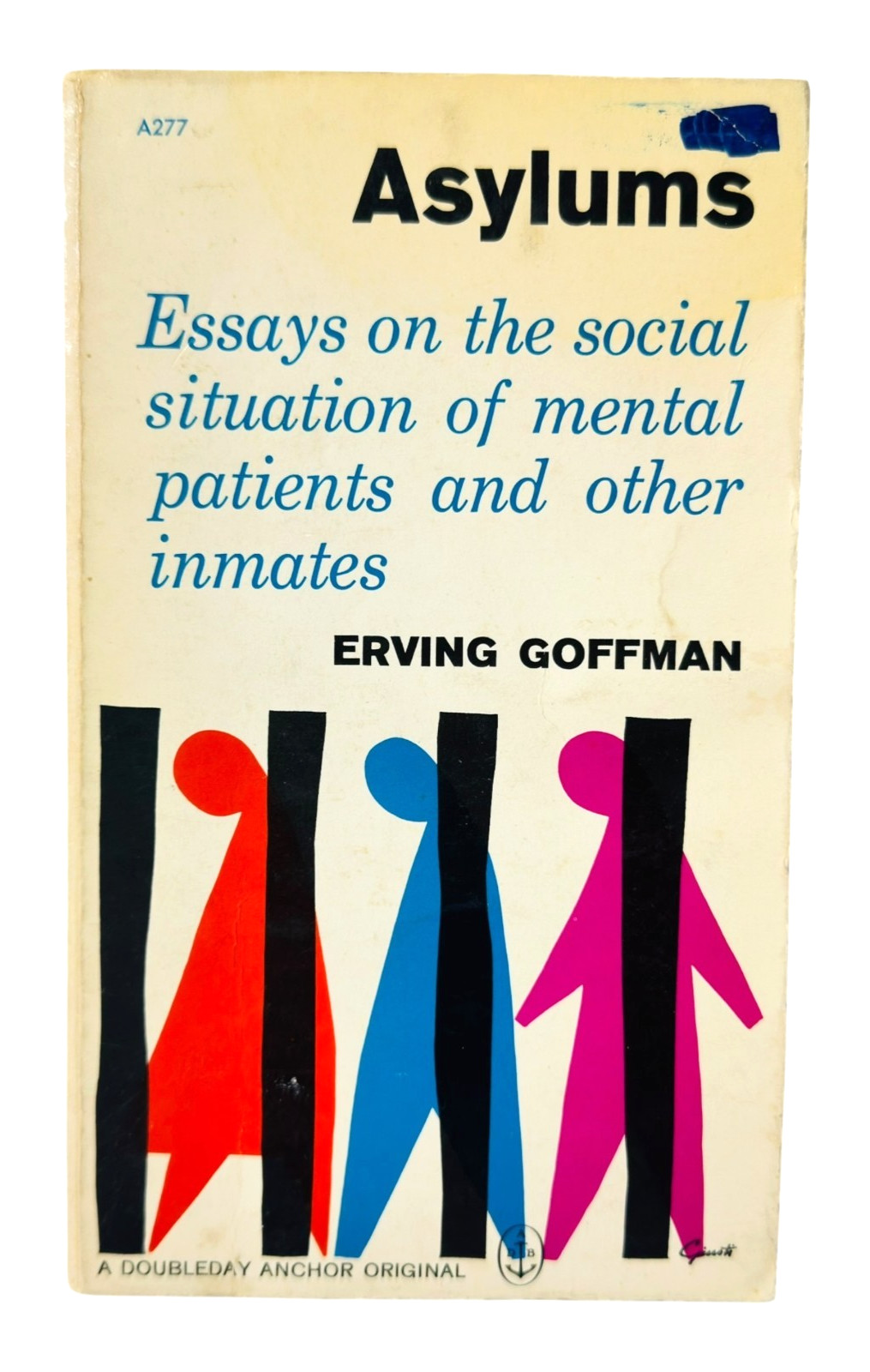 Erving Goffman Asylums 1961 PB Social Theory Sociology Classic