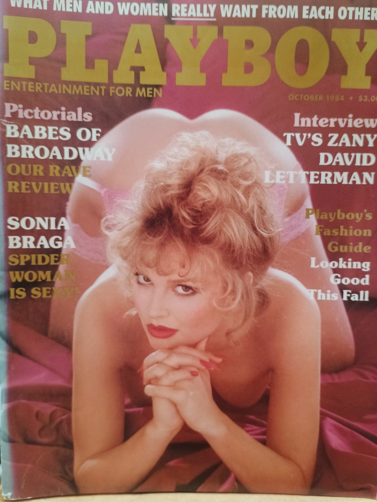 PLAYBOY MAGAZINE October 1984 with DEBI JOHNSON / Babes of Broadway and Brazil