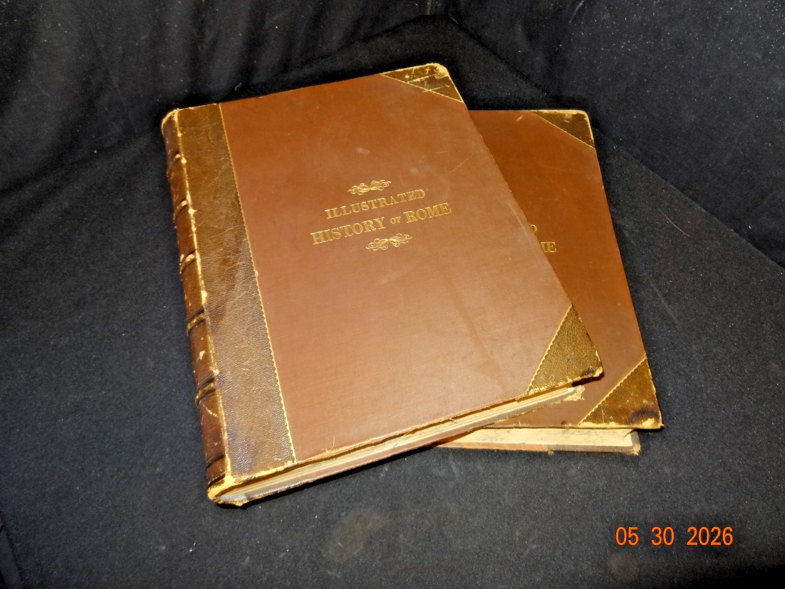 1884 Illustrated History of Rome 1884 2 Volume Large Folios Gebbie & Company
