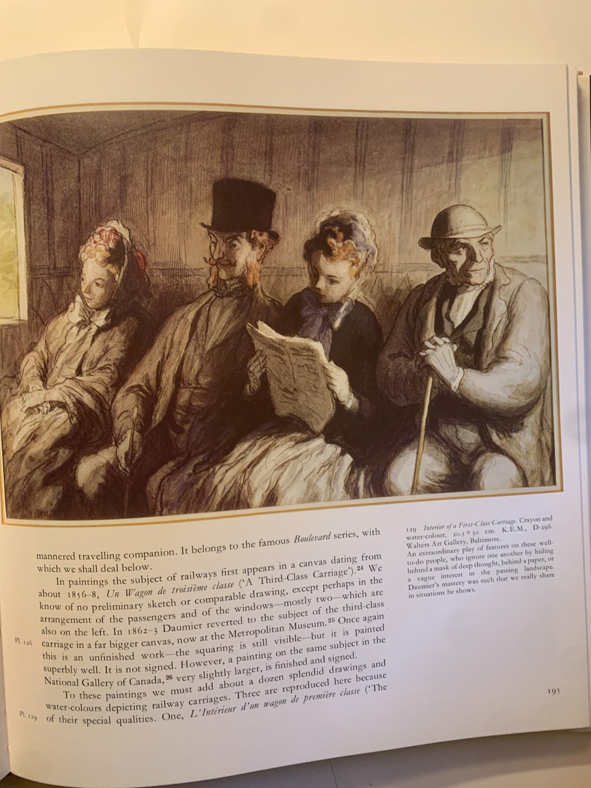 Daumier By Roger Passeron – Large Format Hardcover Dust Jacket 1981