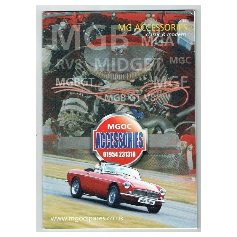 MGOC Accessories Magazine 2014 mbox497 MG Accessories