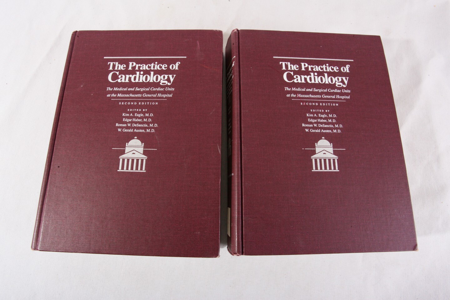 The Practice of Cardiology, 2nd Edition, Volume 1 & 2, Ex Lib, 1980 HC