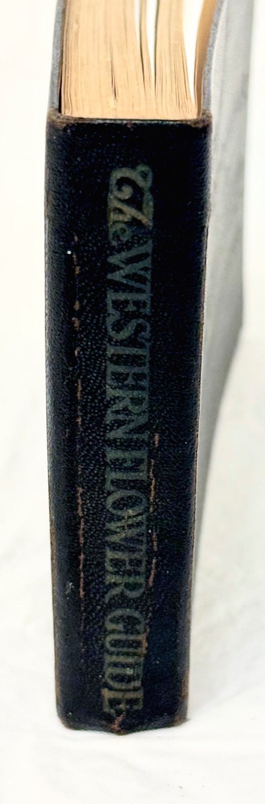 Antique 1922 The Western Flower Guide Soft Cover Charles Francis Saunders