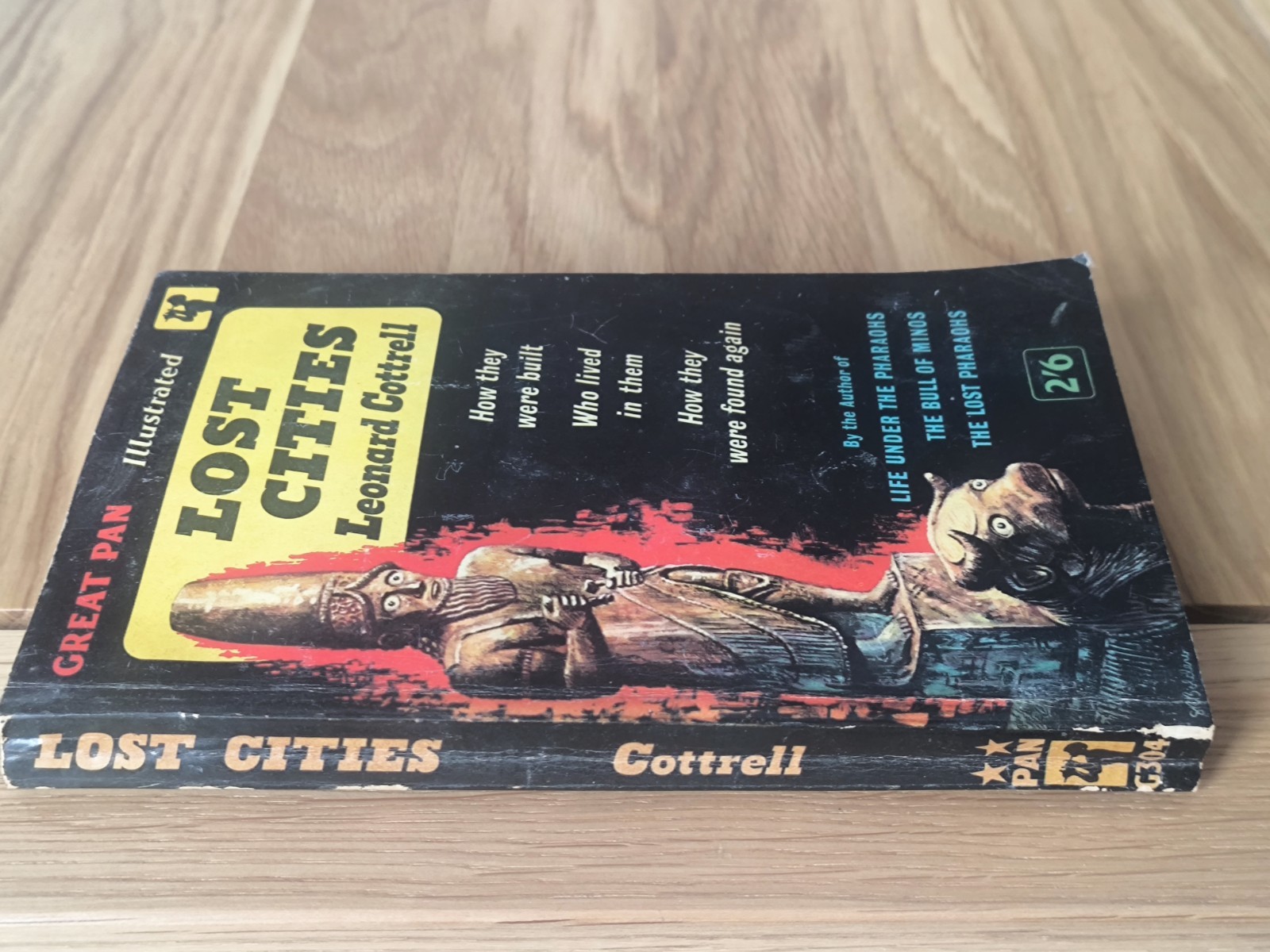 Lost Cities by Leonard Cottrell 1959 Great Pan Illustrated