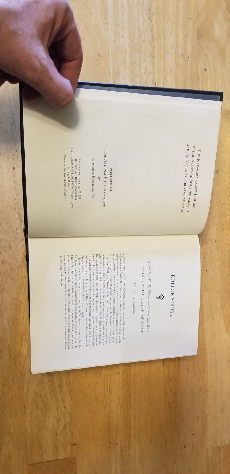 Firearms Classic Library Collection-Lot Of 6 Leather-bound Books