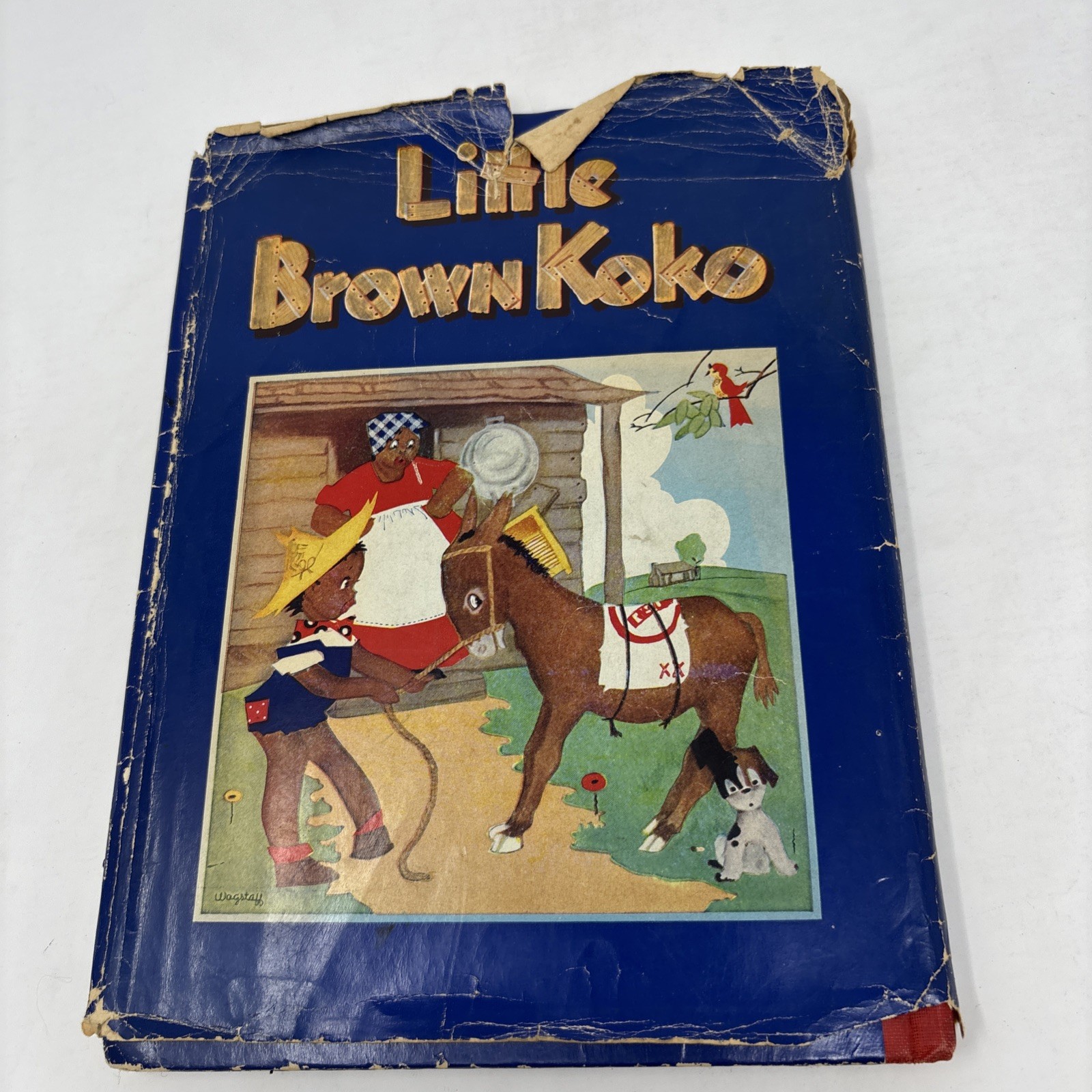 *1940* Little Brown Koko by Blanche Seale Hunt VINTAGE Hardcover Acceptable Cond
