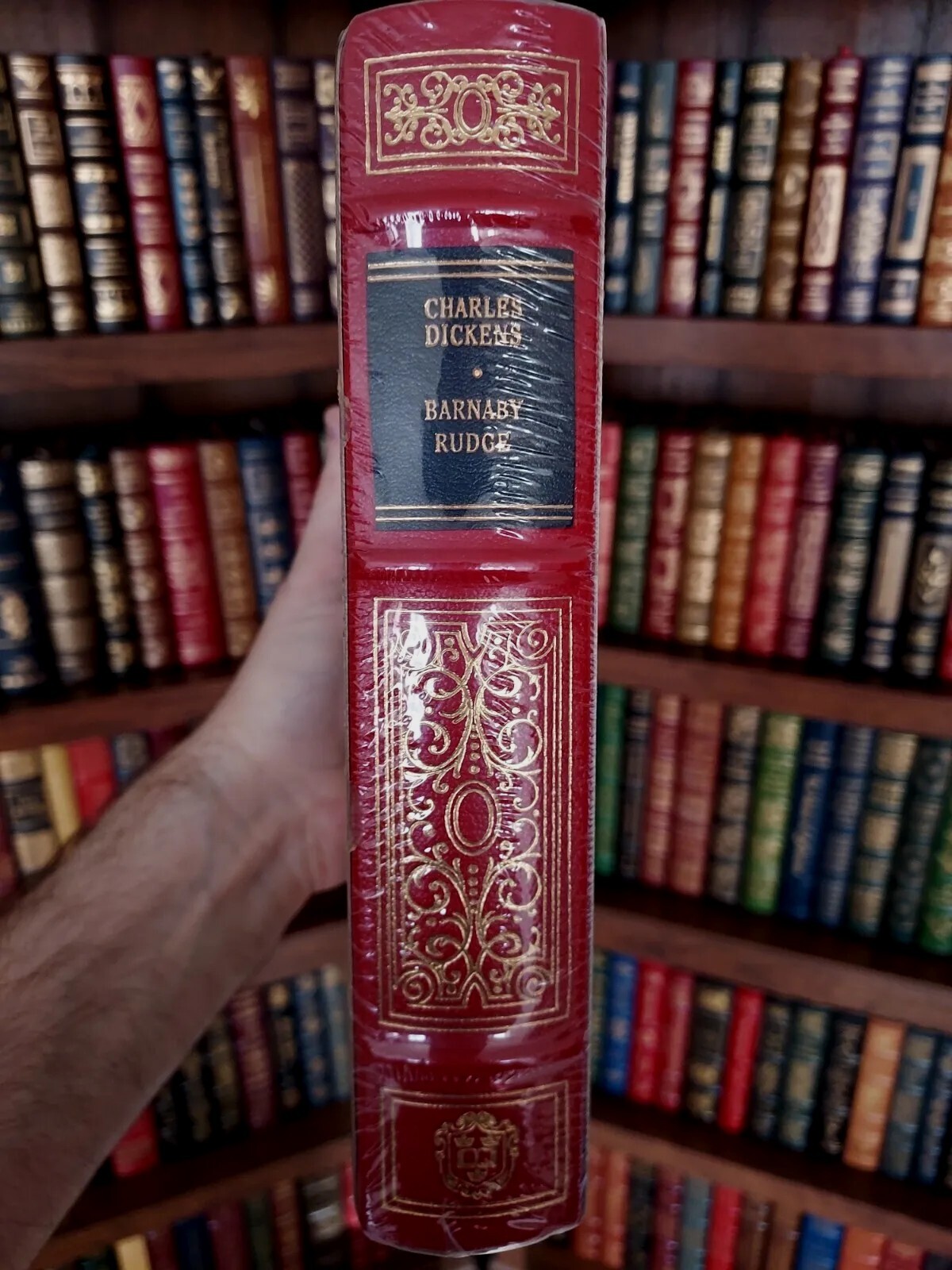 Oxford University Press Barnaby Rudge SEALED🔥RARE Charles Dickens Leather Gold