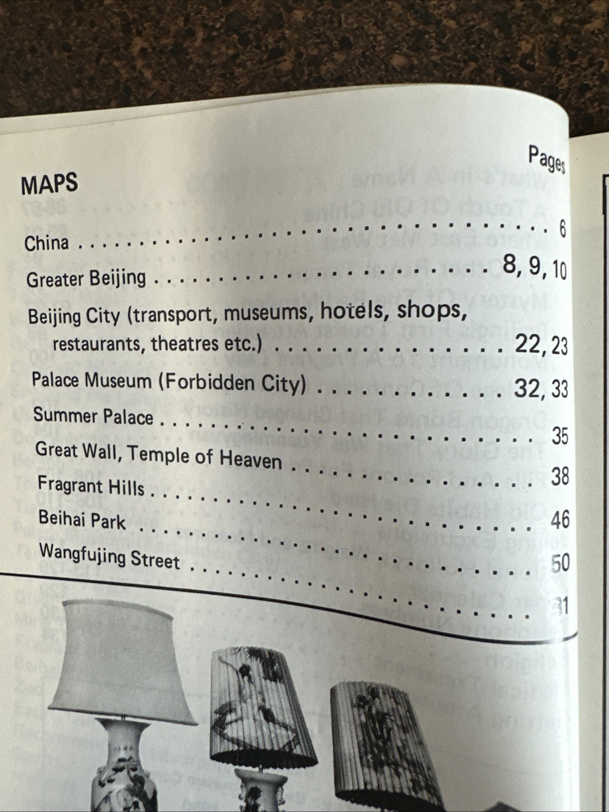 First Beijing China Guide Book In English/Chinese 1980 130 Pages – 1st Print