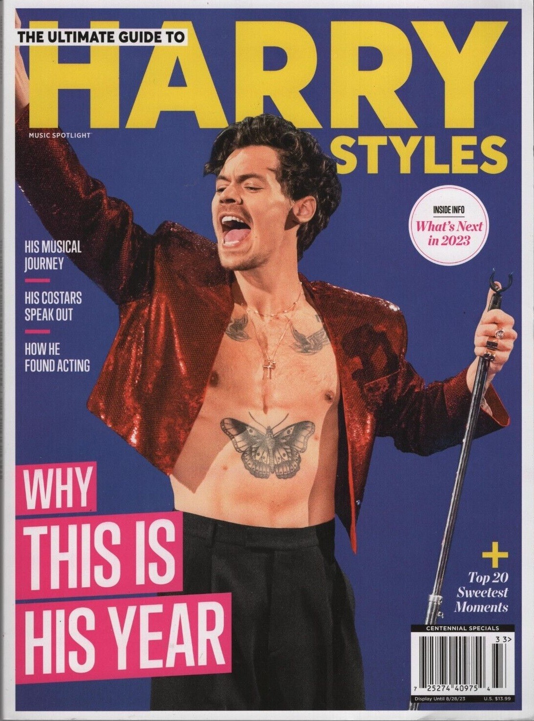 ULTIMATE GUIDE TO HARRY STYLES CENTENNIAL MAGAZINE 2023 A360 MEDIA