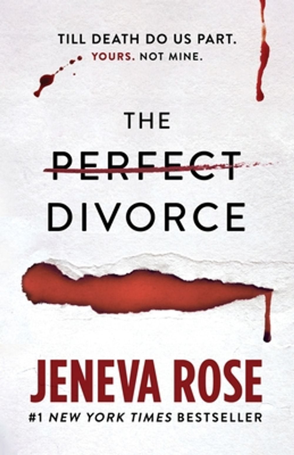 The Perfect Divorce by Jeneva Rose Paperback Book